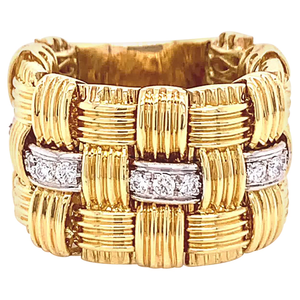 Roberto Coin Appassionata Diamond 18k Gold Ring