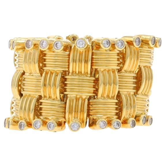 Roberto Coin Appassionata Diamond Band - Yellow Gold 18k Rd .34ctw Ring