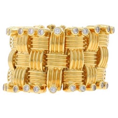 Roberto Coin Appassionata Diamantring - Gelbgold 18k Rd .34ctw Ring
