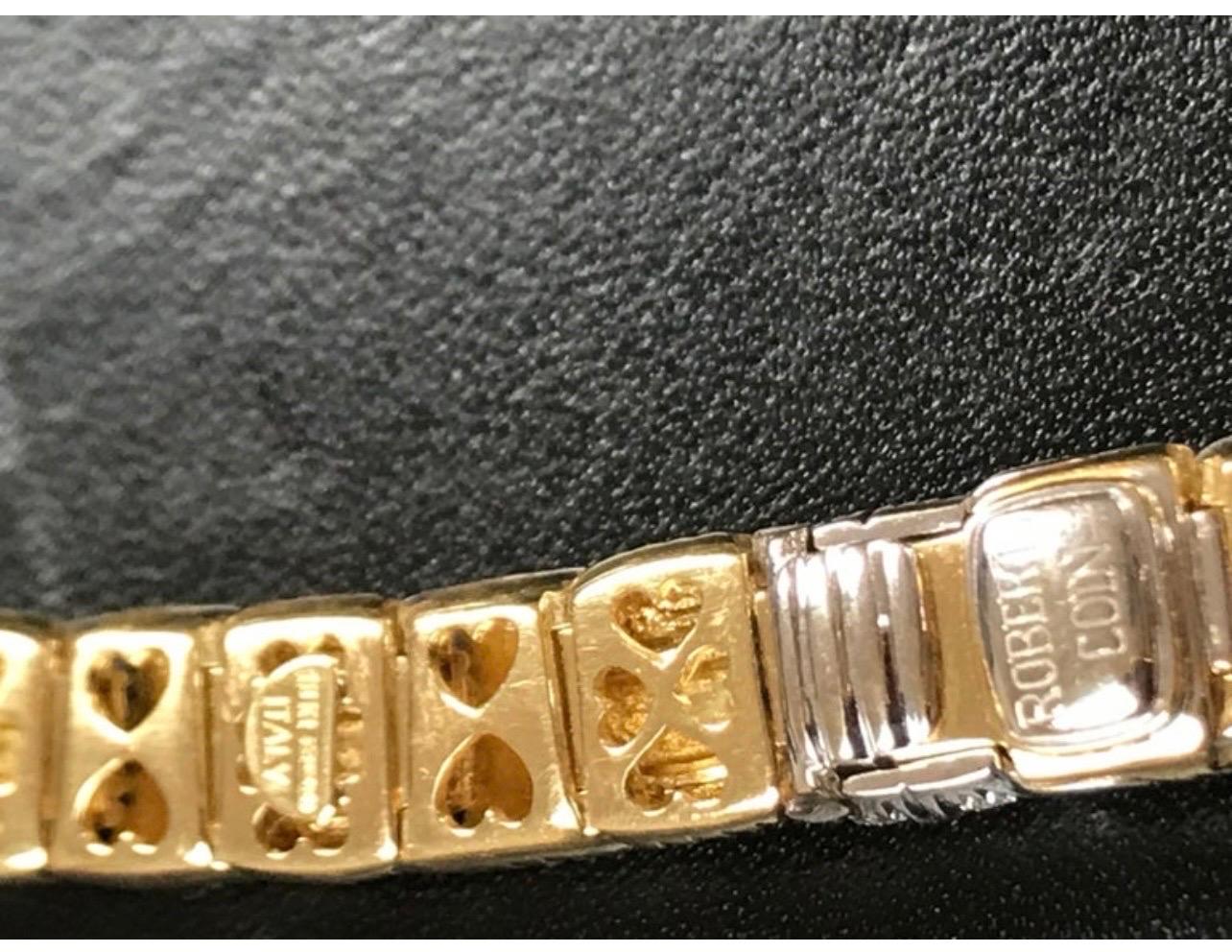Roberto Coin Appassionata Diamond Bracelet in 18 Karat Yellow Gold 2