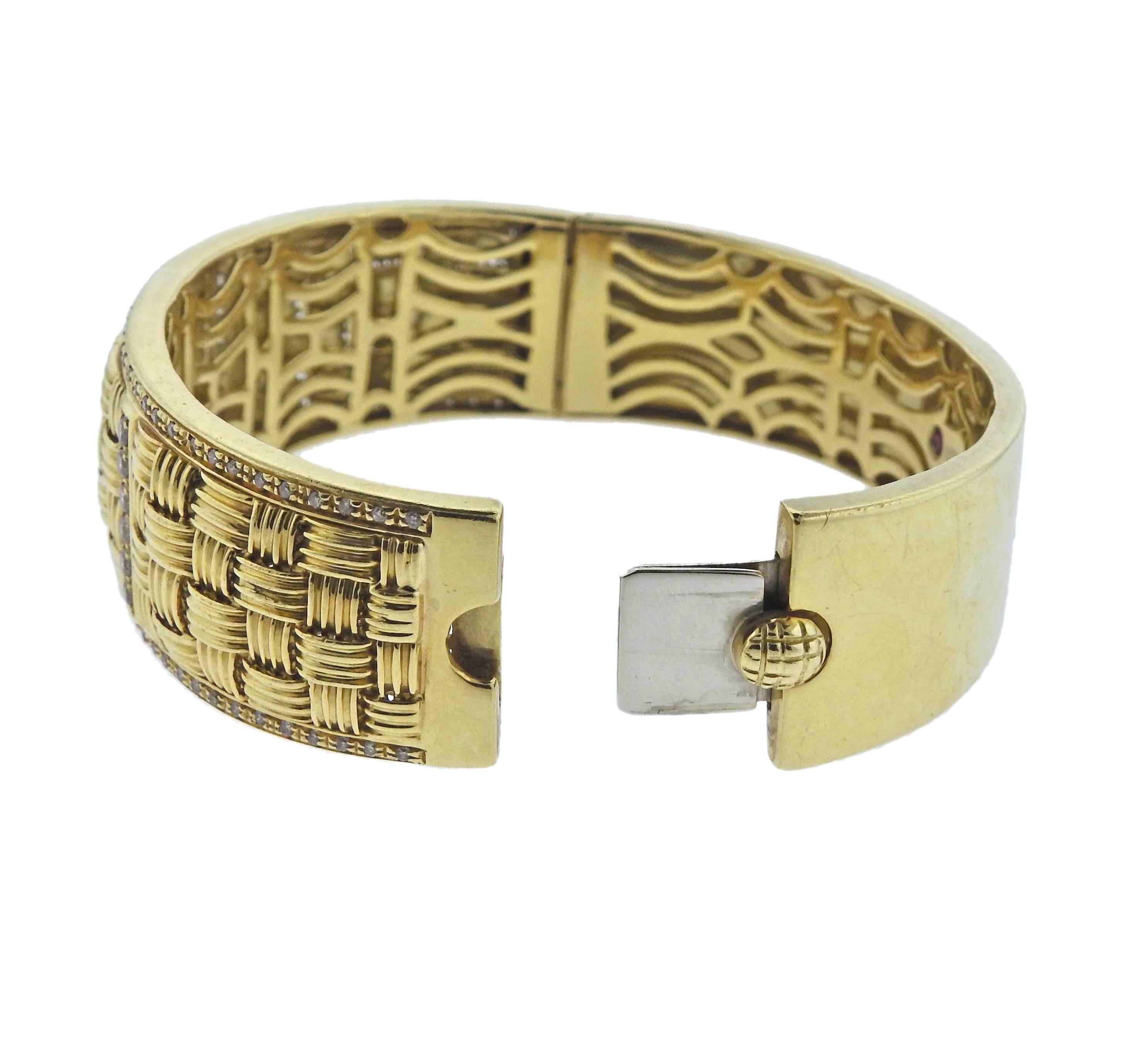 Women's Roberto Coin Appassionata Diamond Gold Bracelet