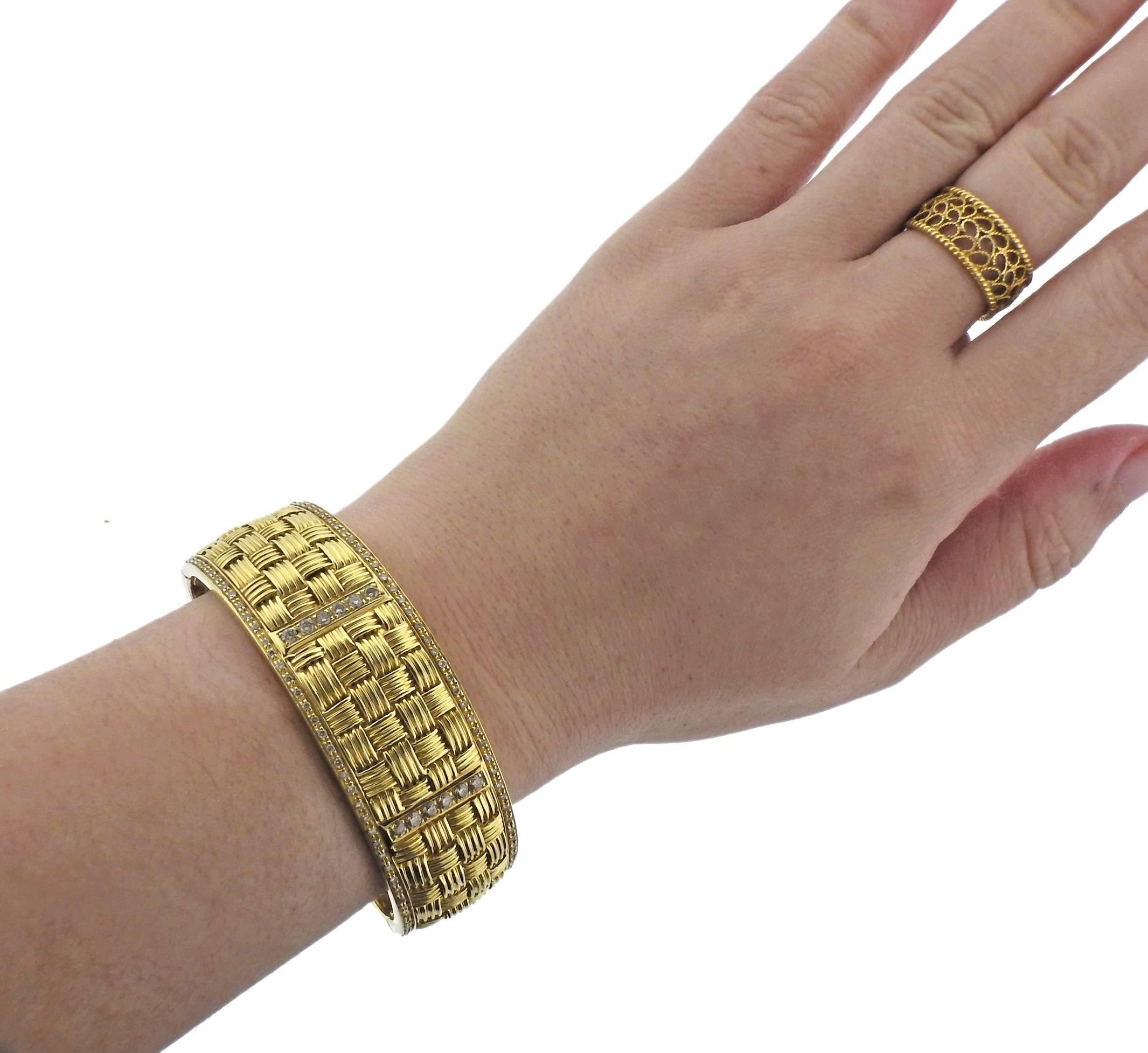 Roberto Coin Appassionata Diamond Gold Bracelet 1