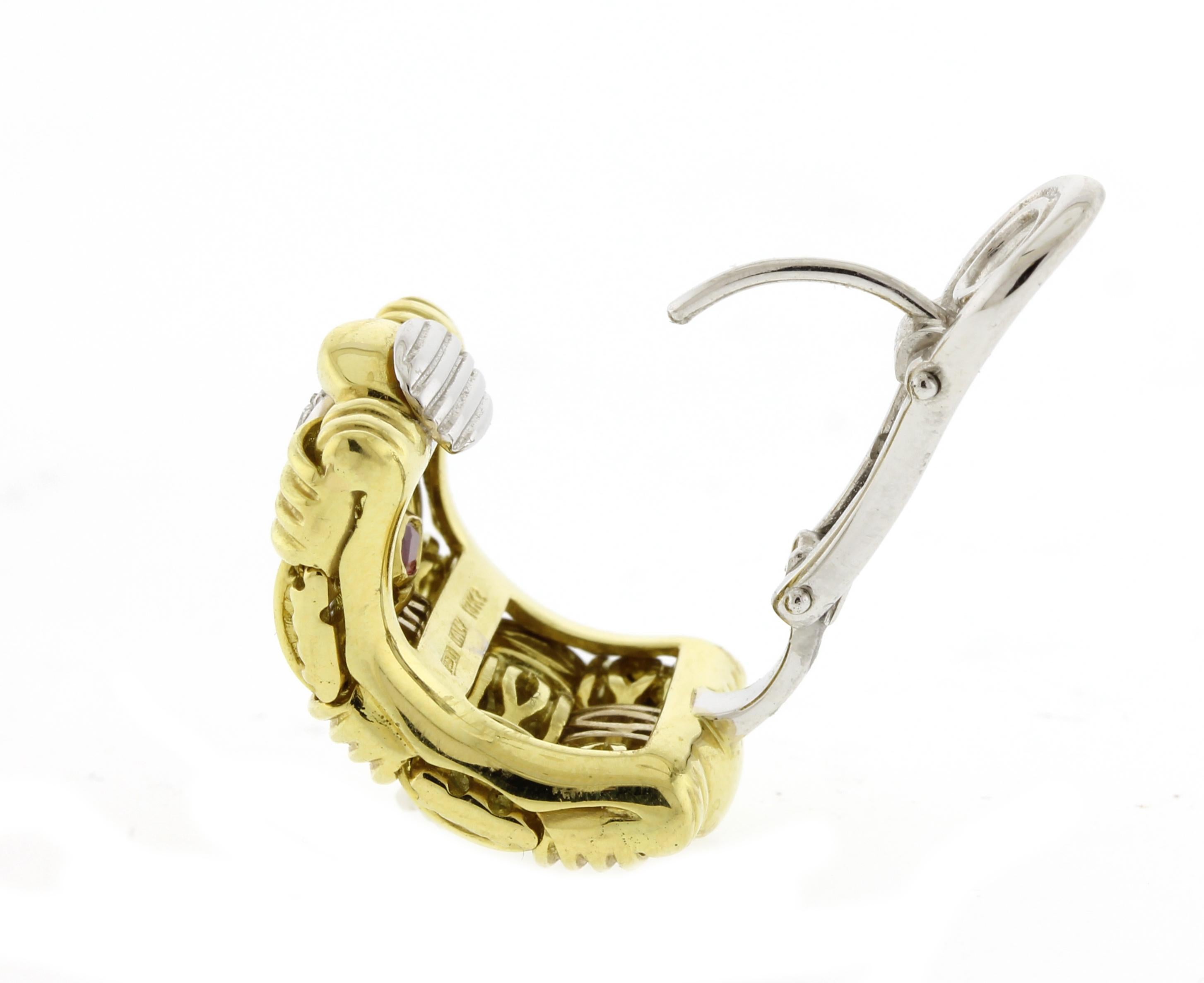 Roberto Coin Appassionata-Ohrringe mit Diamanten im Zustand „Hervorragend“ in Bethesda, MD