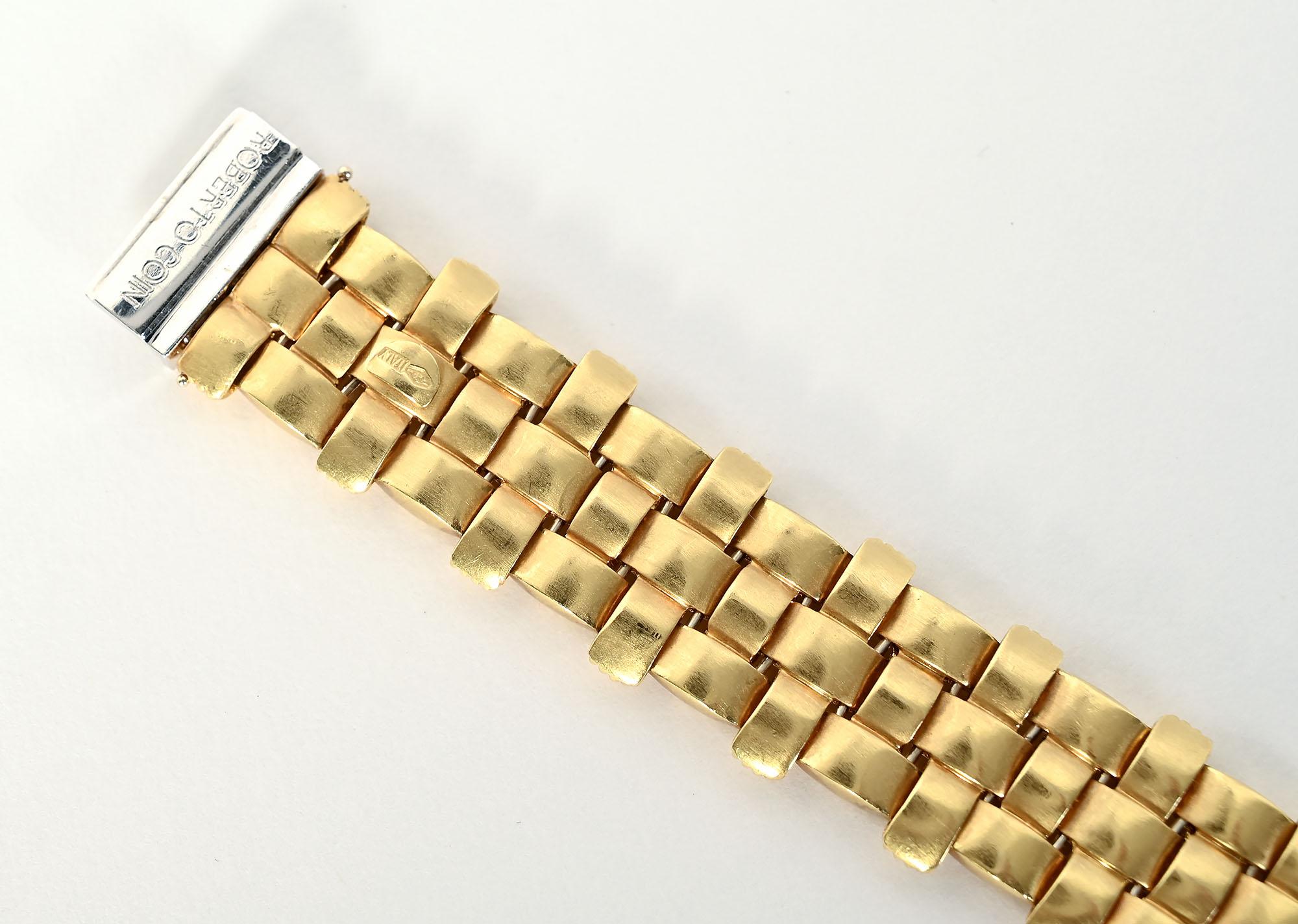 Roberto Coin Appassionata Dreireihiges Armband (Rundschliff)