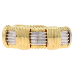 Roberto Coin Appassionata Gewebter Ring - Gelbgold 18k Statement-Ring Größe 6