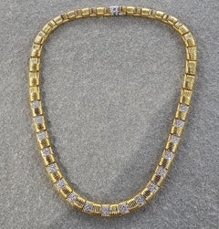 Roberto Coin Appassionato Necklace 18k Gold Diamonds 16.5" 76g ~3.20ct