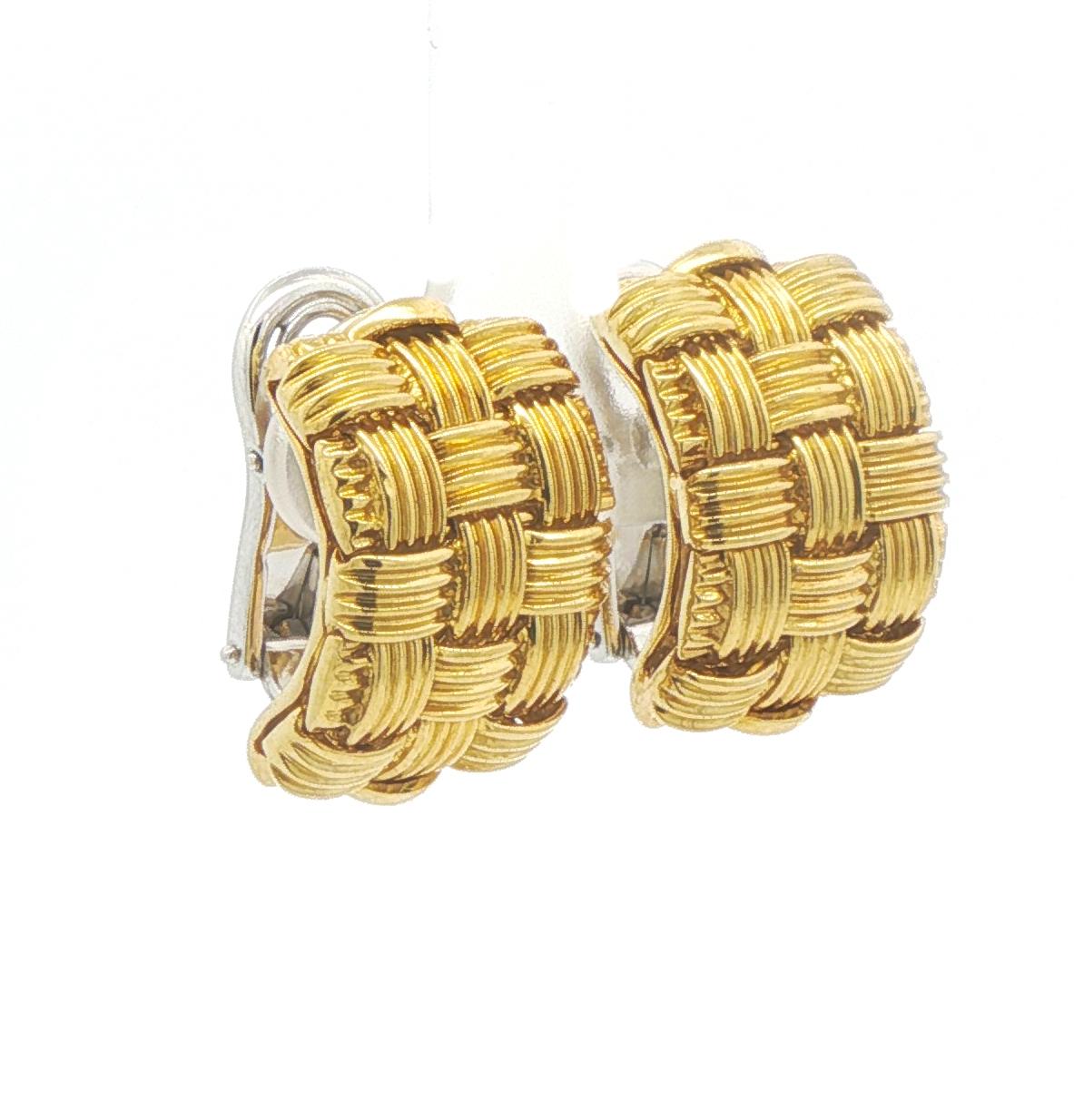 Pendientes de oro Roberto Coin Appassionta en Excelente estado para la venta en Bethesda, MD