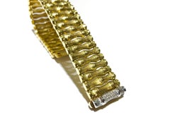 Roberto Coin Bamboo Bracelet in 18 Karat Yellow Gold