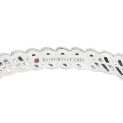 Roberto Coin Barocco Byzantine Diamond 18-Karat Hinged Bracelet In Stock