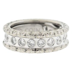 Roberto Coin Cento 18 Karat White Gold Diamond Eternity Band