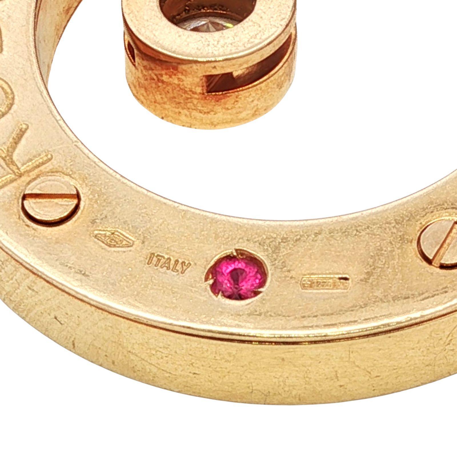 Roberto Coin Cento Collier pendentif diamant 18K Or jaune 16