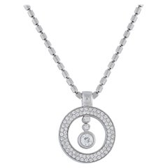 Roberto Coin Cento 18K White Gold 1.25ct Diamond Pendant Necklace RC23-122225 Roberto Coin Cento 18K White Gold 1.25ct Diamond Pendant Necklace RC23-122225