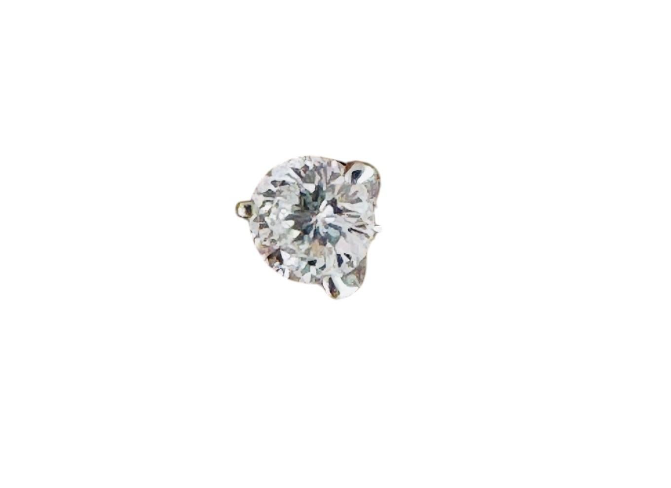 Roberto Coin Cento 18K White Gold Diamond Stud Earrings 1.00cttw #20996 For Sale 5