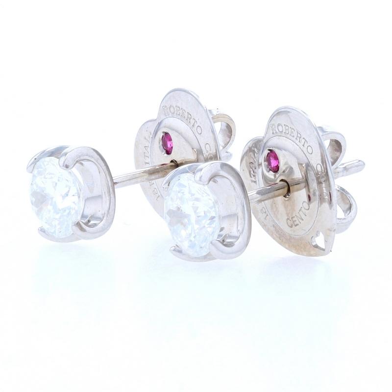 roberto coin butterfly earrings