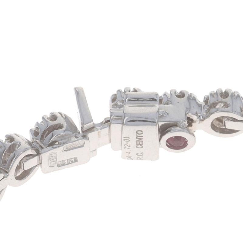 Roberto Coin Cento Diamant-Tennisarmband 6 3/4