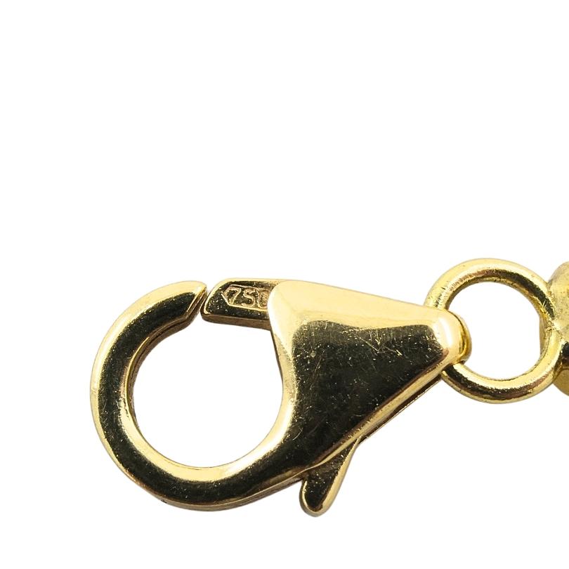 Roberto Coin Chain Link Necklace 18k Gold For Sale 3