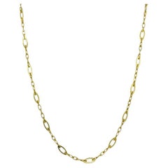 Roberto Coin Chain Link Necklace 18k Gold