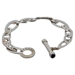 Roberto Coin 'Chic & Shine' Gliederarmband aus 18 Karat Weißgold mit Knopfleiste