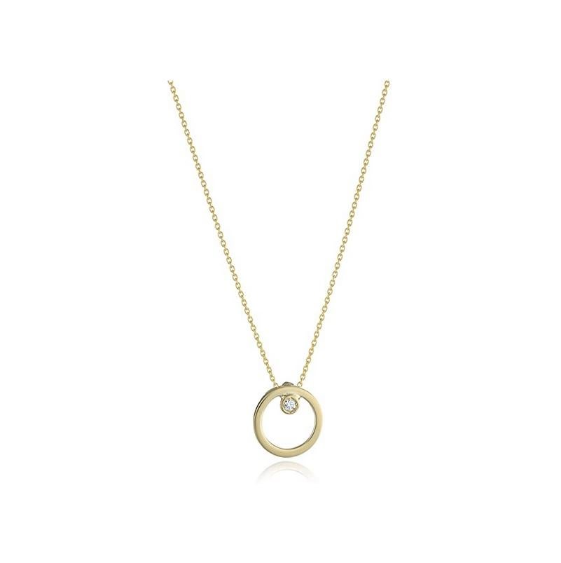 Roberto Coin Circle Diamonds Necklace 000978AYCHX0 In New Condition In Wilmington, DE