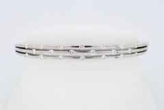Roberto Coin Classica Parisienne Diamond Bangle Bracelet