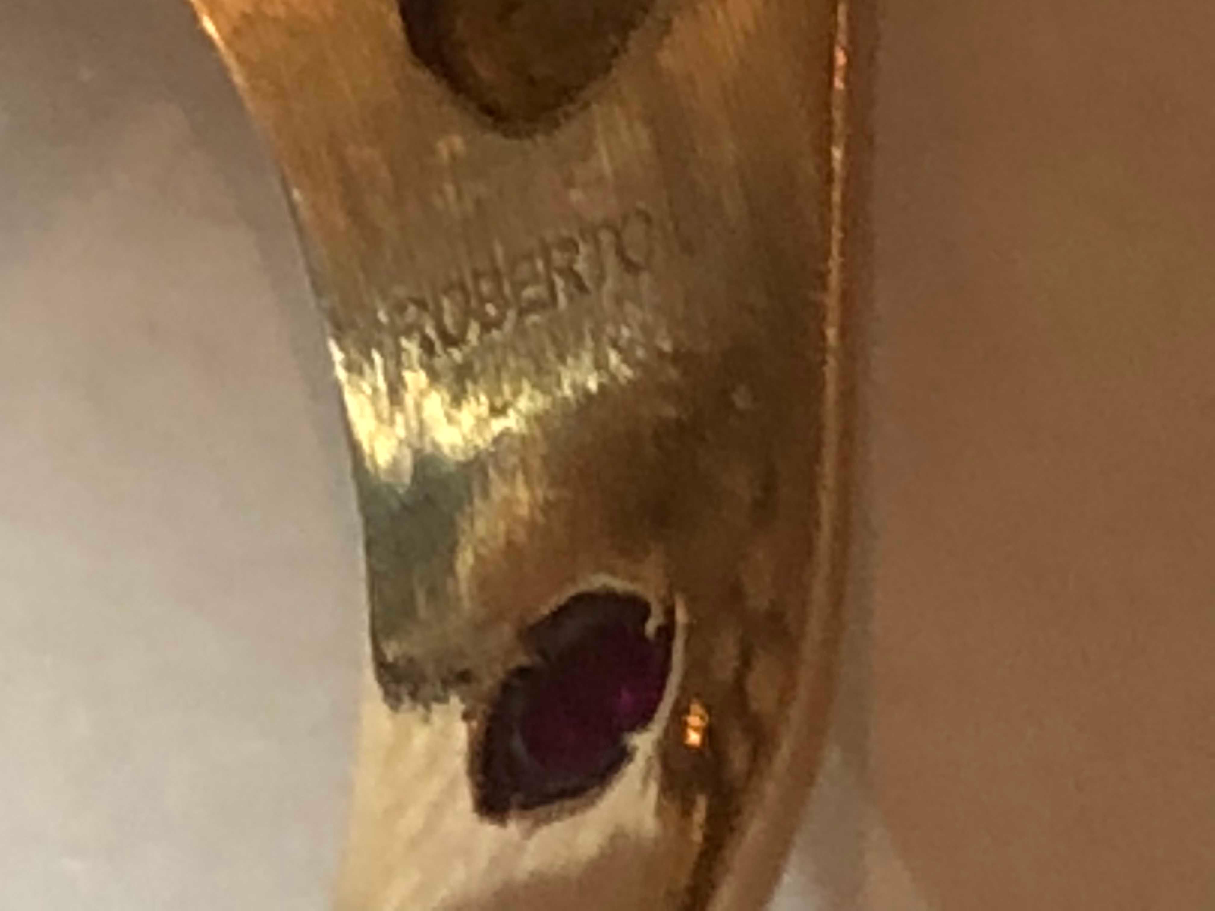 Roberto Coin Cocktail Ring Amethyst Diamond 0.42 Carat 18 Karat Gold 1