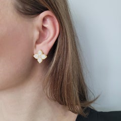 Roberto Coin Diamantbesetzte "Princess Flower" Collection'S Ohrringe