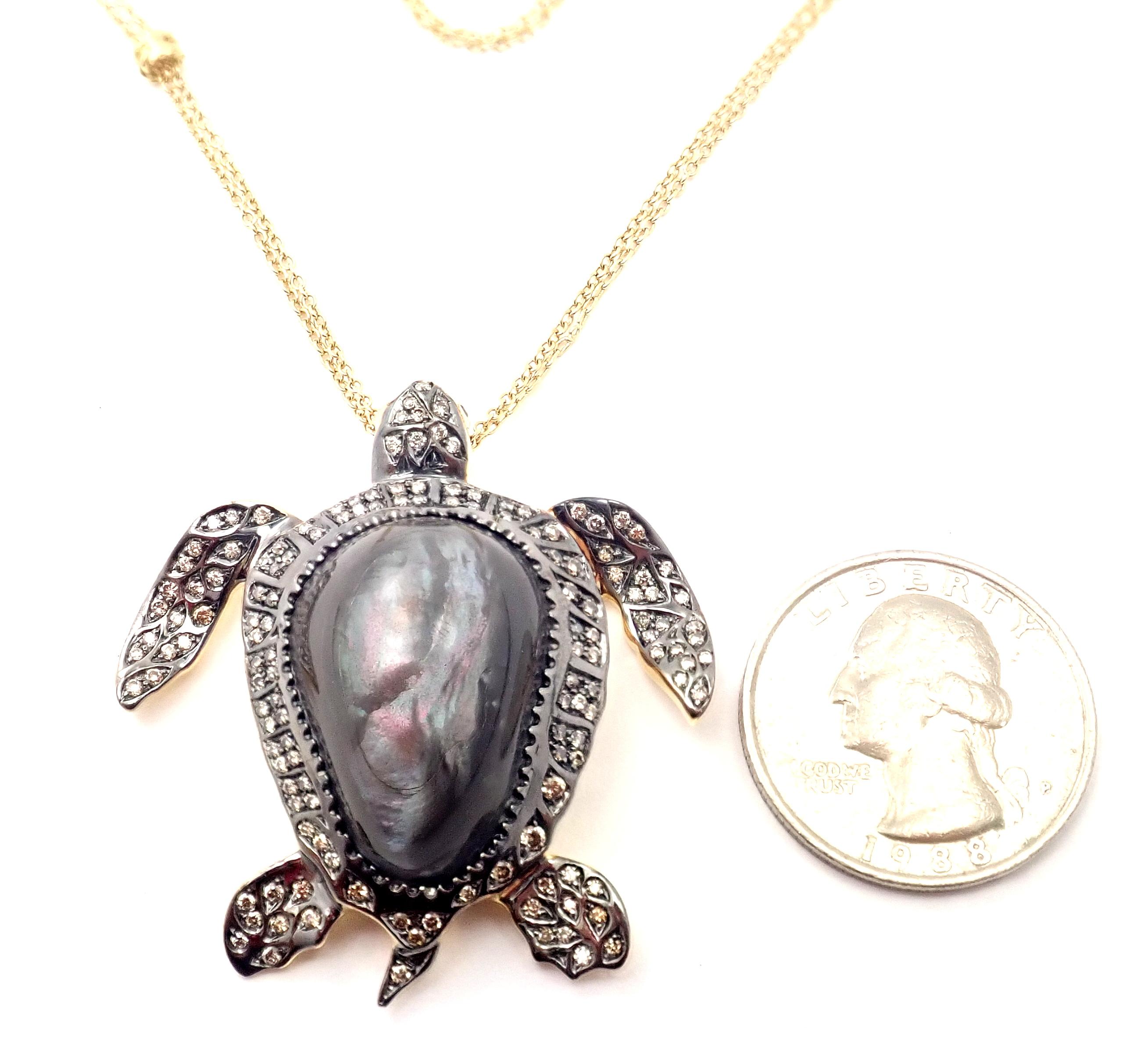 honolulu jewelry 14k yellow diamond semi precious stone turtle