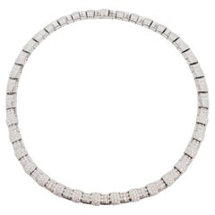 Roberto Coin Diamond Necklace in 18k White Gold
