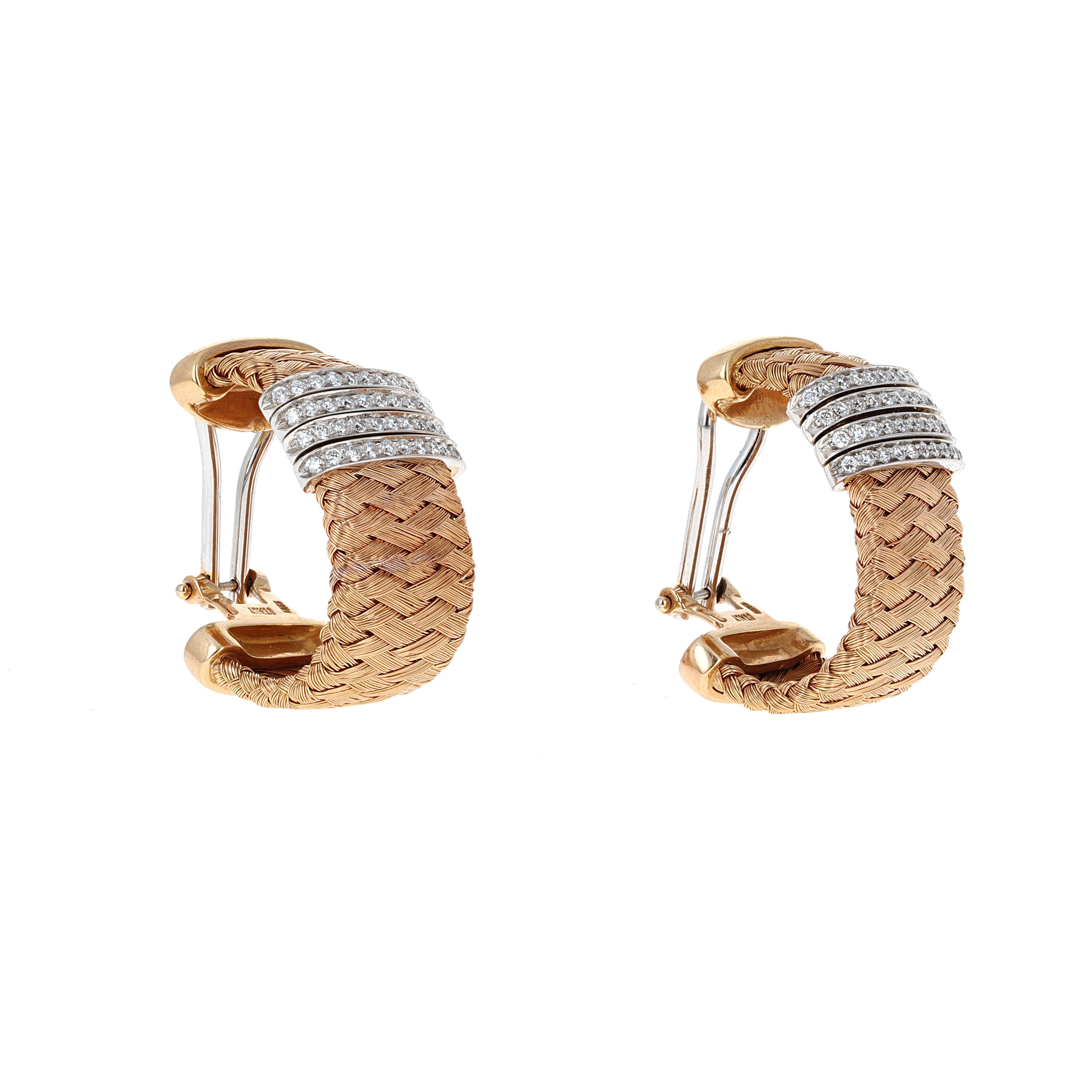 roberto coin diamond earrings