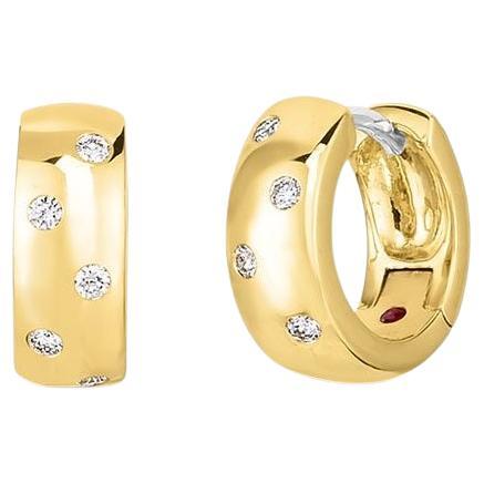 Roberto Coin Diamond Wrap Earring 001812AYERX0 For Sale