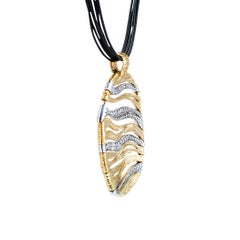 Roberto Coin Elefantino Diamond Gold Pendant Necklace