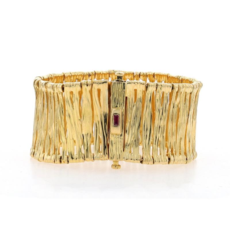 Roberto Coin Elefantenhaut Rubin-Armband 7
