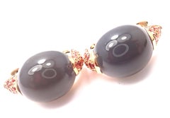 Roberto Coin Fantasia Moonstone Sapphire Yellow Gold Earrings