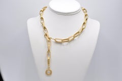 Roberto Coin Gold Chain Link Necklace
