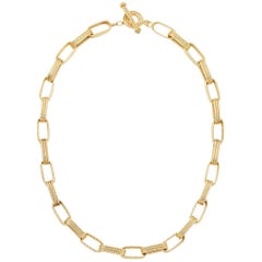 Roberto Coin Gold Chain Link Necklace