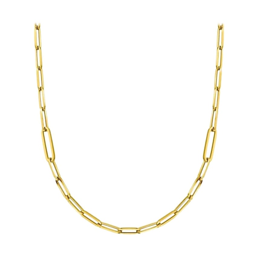 Roberto Coin Gold Paperclip Link Chain 5310135AY220