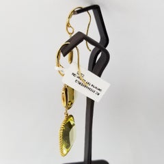 Roberto Coin Ipanema Lemon Citrine Drop Earrings