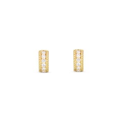 Roberto Coin Ladies Diamond Huggie Hoop Earring 111472AYERX0