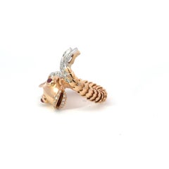 Roberto Coin Limited Edition 18k Rose Gold Nemo Fish Ring