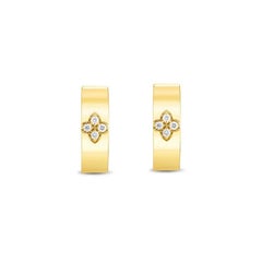 Roberto Coin Love in Verona Diamond Small Hoop Earring 8882970AYERX