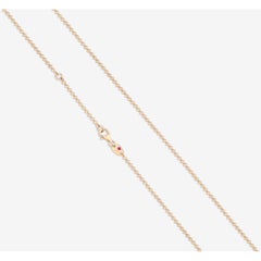 Roberto Coin Love In Verona Lapis Lazuli Pendant Necklace 18K Rose Gold 0.25Ctw