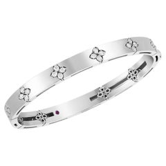 Roberto Coin Love In Verona Medium Width Diamond Accent Bangle 8882968AWBAX
