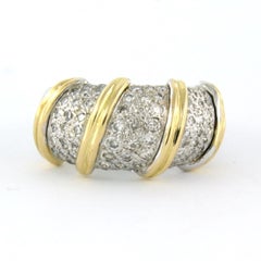 Roberto Coin Nabucco 18k bicolor ring with diamonds up to 1.00ct 18k gold Roberto Coin Nabucco 18k bicolor ring with diamonds up to 1.00ct 18k gold