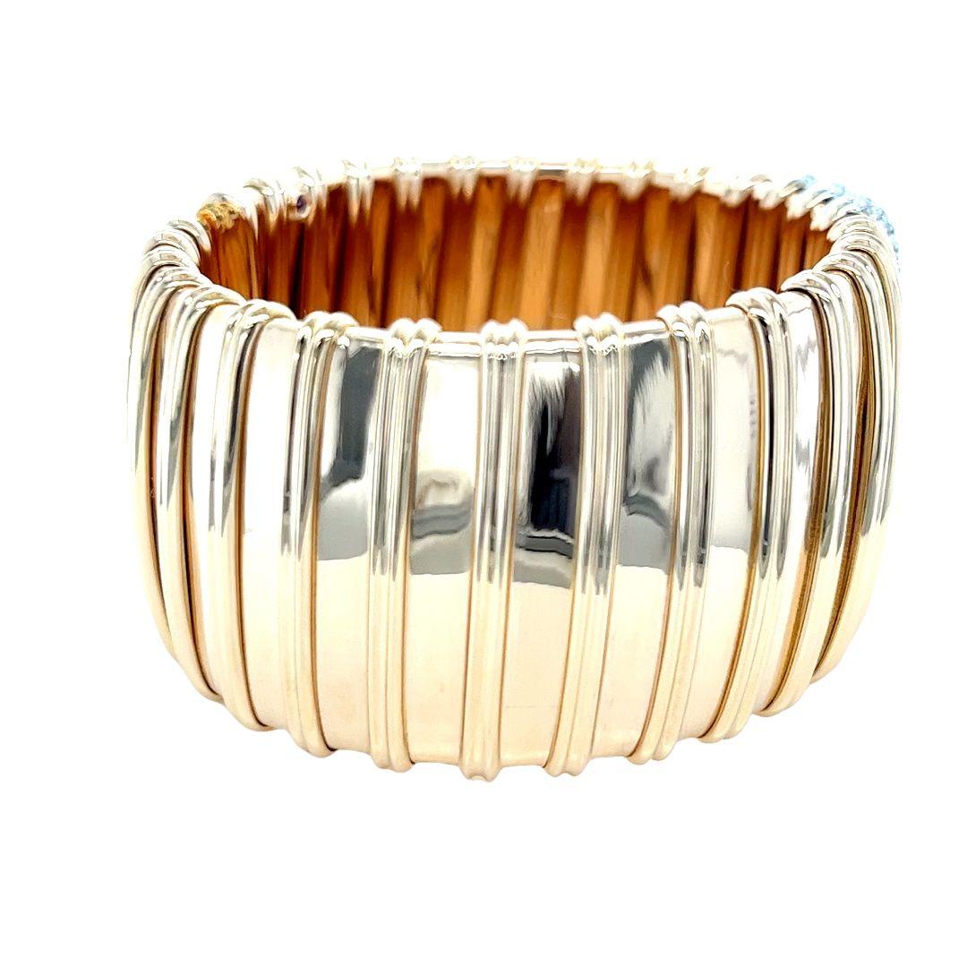 Donna Roberto Coin Bracciale Nabucco in oro rosa e diamanti in vendita