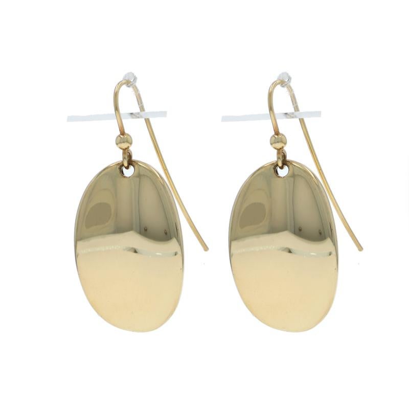 Donna Roberto Coin - Orecchini pendenti ovali a soffietto Orecchini pendenti - Oro giallo 18 carati - Traforati in vendita