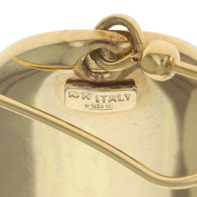 Roberto Coin - Orecchini pendenti ovali a soffietto Orecchini pendenti - Oro giallo 18 carati - Traforati in vendita 2