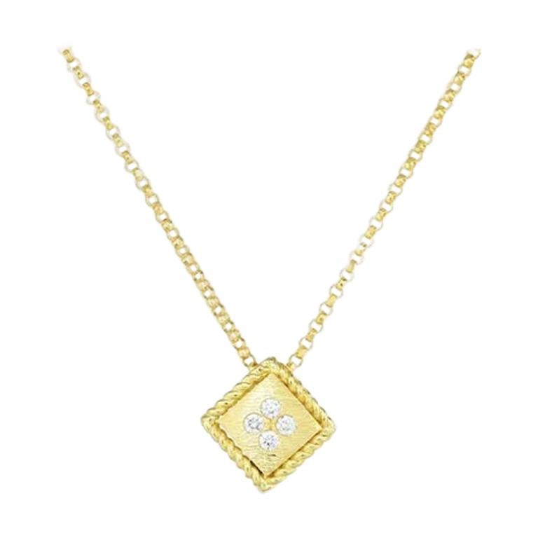 Roberto Coin Palazzo Ducale Small Diamond Pendent 7772873AYCHX