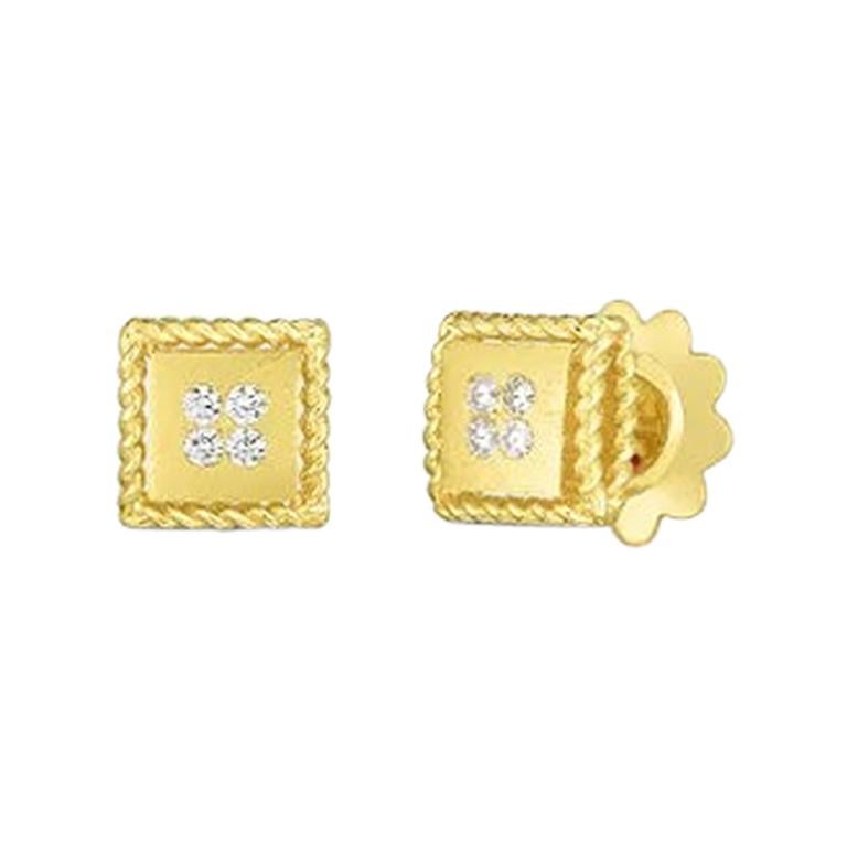 Roberto Coin Palazzo Ducale Stud Earring 7772792AYERX For Sale