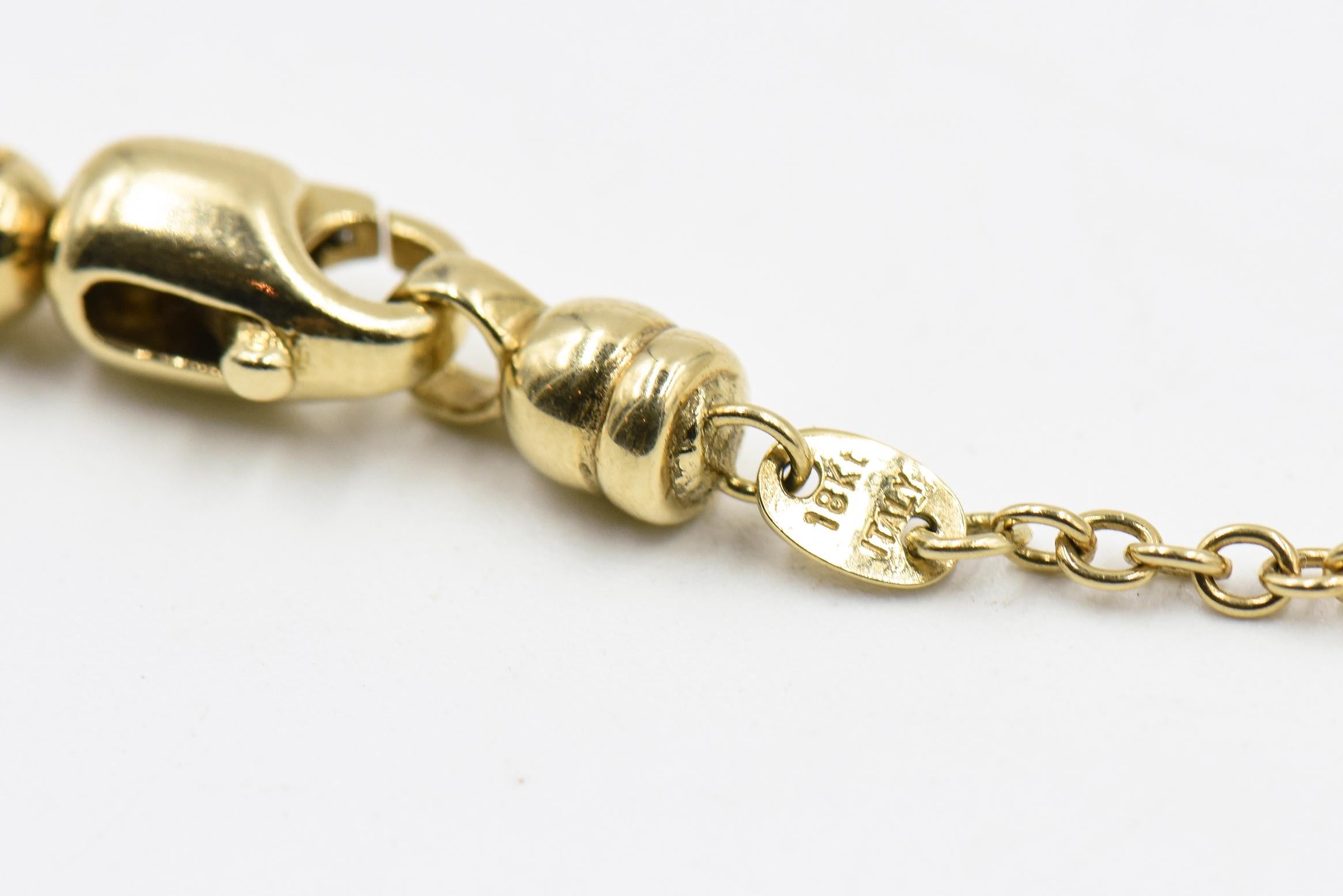 Roberto Coin Pearl Gold Teardrop Necklace with Earrings 3