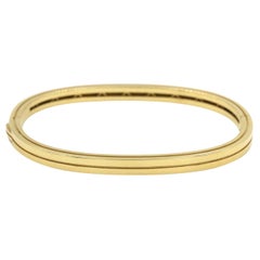 Roberto Coin Portofino 18K Yellow Gold 2 Row Bangle Bracelet